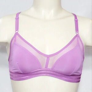 XS X-SMALL‎ Xhilaration Sporty Mesh Racer Bralette Vivid Violet  New with Tags